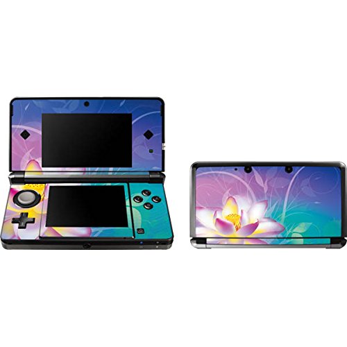 Skinit Custom Gaming Skin Decal for Nintendo 3DS (2011 Model) - Lotus Flower Design | Protective Vinyl Cover for Gaming Console | Perfect for Gamers & Collectors
