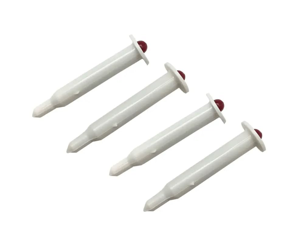 Pop Up Turkey Timer - 4PC Stainless Steel Poultry Thermometer for Oven Cooking | Perfect for Thanksgiving, Roast Chicken & Holiday Meals
