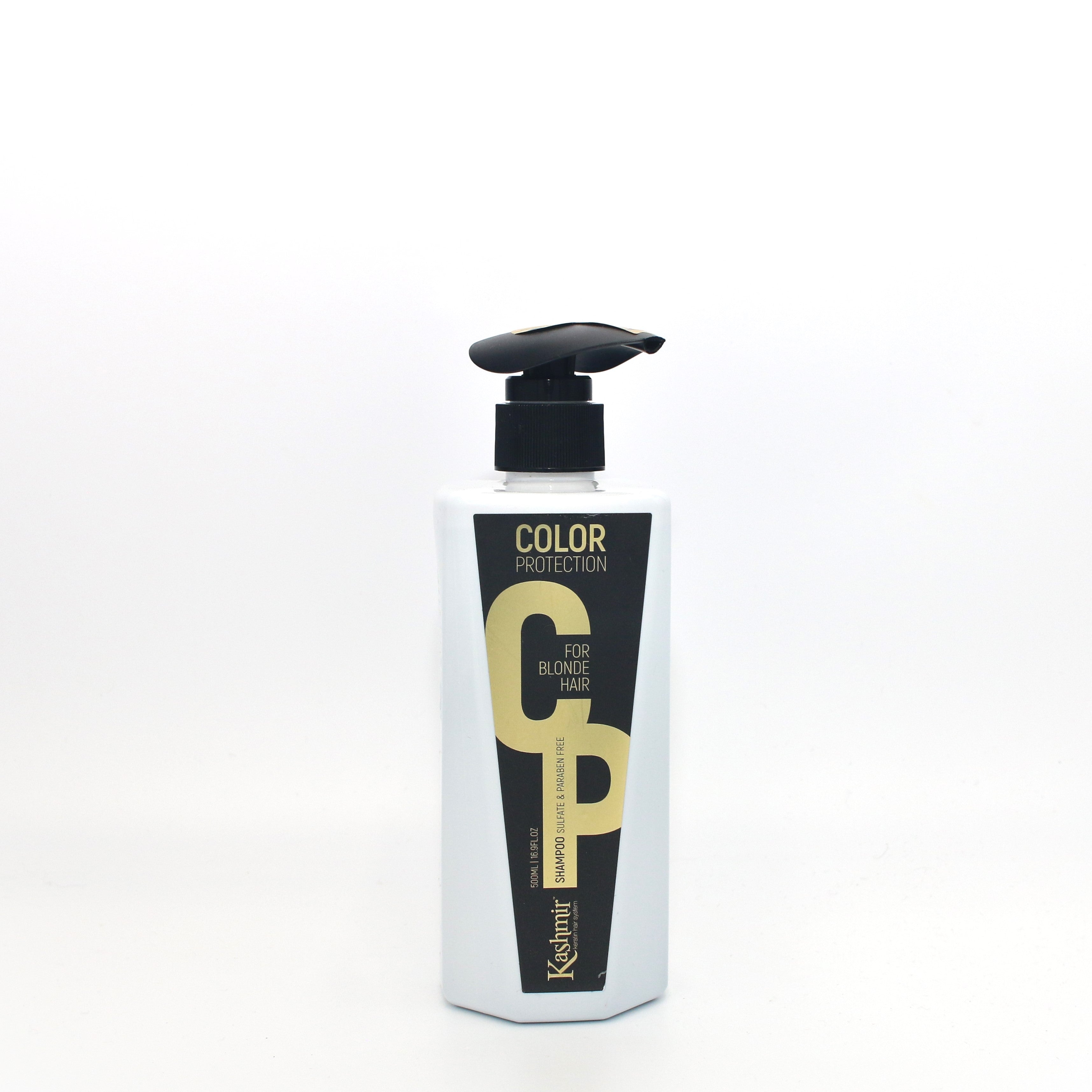 Kashmir Color Protection Shampoo for Blonde Hair - 16.9 oz | Sulfate-Free, UV Protection & Hydrating Formula | Perfect for Daily Use & Salon-Quality Results at Home