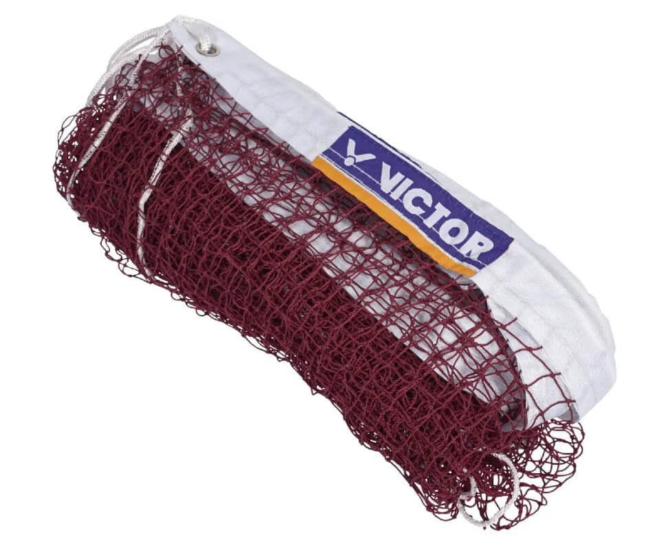 Victor C 7004 Professional Badminton Net - BWF Approved Tournament Grade Net for Indoor/Outdoor Courts - Perfect for Competitive Play & Backyard Games