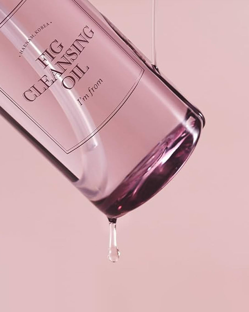 I'm From Fig Cleansing Oil - Gentle Makeup Remover & Deep Cleanser for All Skin Types | Perfect for Daily Skincare Routine & Travel