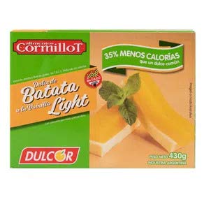 Light Dulcor Dulce de Batata - Sweet Potato Cream with Vanilla Flavor (15.17 oz / 430g) | Healthy Dessert Topping for Pancakes, Yogurt & Pastries