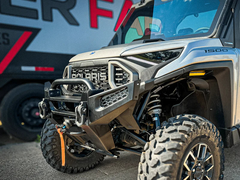 Thumper Fab Front Bumper Light Kit for Polaris Ranger XP 1000 & XD 1500 - 25+ LED Off-Road Lighting for Hunting, Trail Riding & Night Adventures