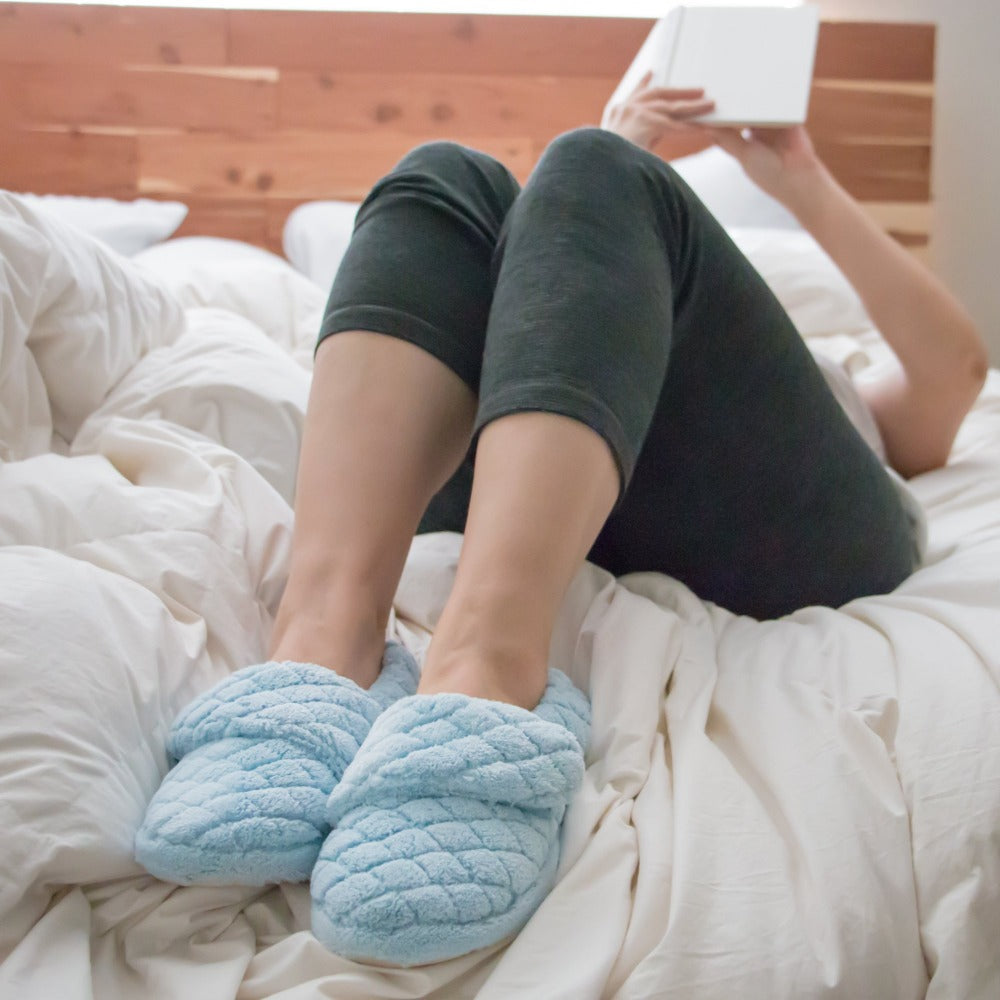 Women's Spa Wrap Slippers with Cloud Cushion® - Ultra Soft House Slippers for Relaxation, Bathroom & Lounge Comfort - Perfect for Home, Spa & Self-Care Moments