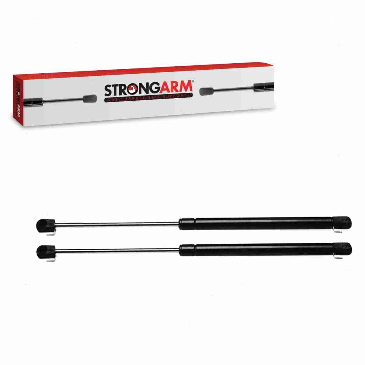 2 PC Heavy-Duty Strong Arm Back Glass Lift Supports for Jeep Wrangler 1987-1995 | Rear Window Replacement & Off-Road Adventure Upgrade