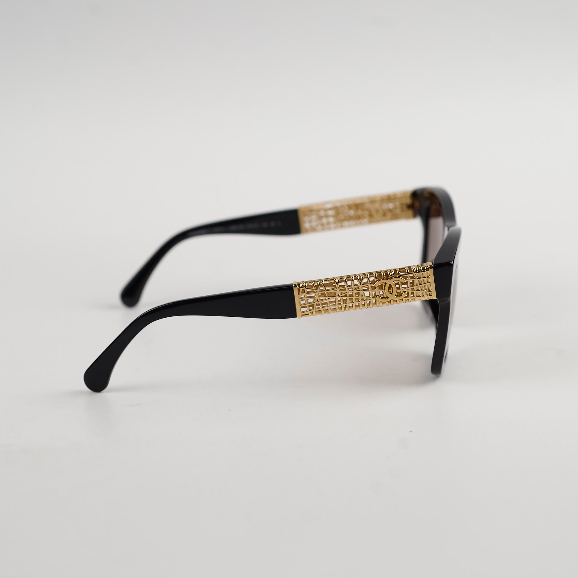 Chanel Black Sunglasses for Women - Luxury Designer Shades for Fashion & Sun Protection - Perfect for Beach, Driving & Outdoor Activities