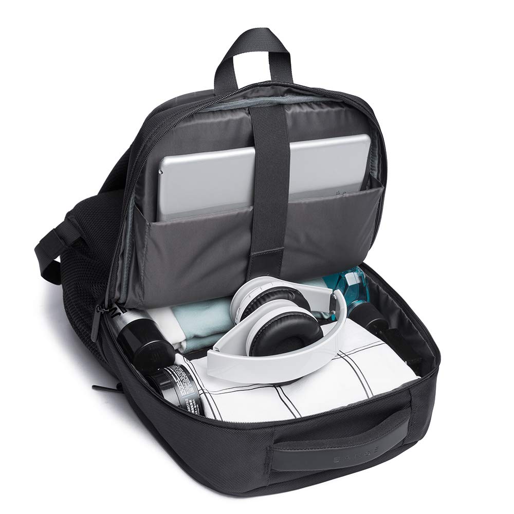 Men's Business Travel Backpack - Unisex Laptop Bag with USB Charging Port | Large Capacity Breathable Backpack for Work, Office & Commuting | Perfect for Business Trips & Daily Use