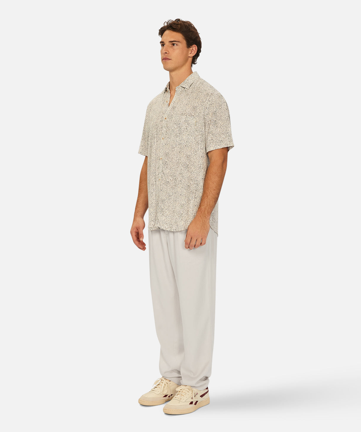 Stylish Vincente Short Sleeve Shirt for Men - Breathable Cotton Casual Wear - Perfect for Summer Outings & Office Casual Fridays