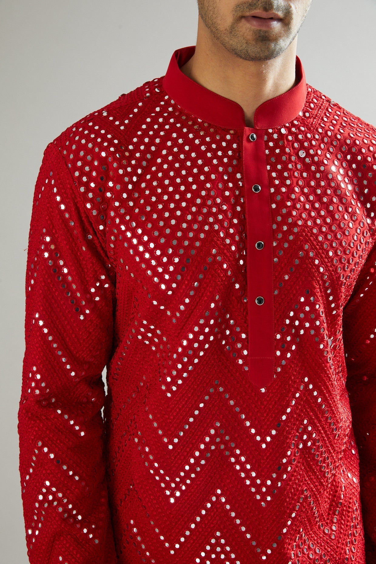 Red Embroidered Kurta for Women | Traditional Indian Ethnic Wear | Perfect for Festivals, Weddings & Cultural Events