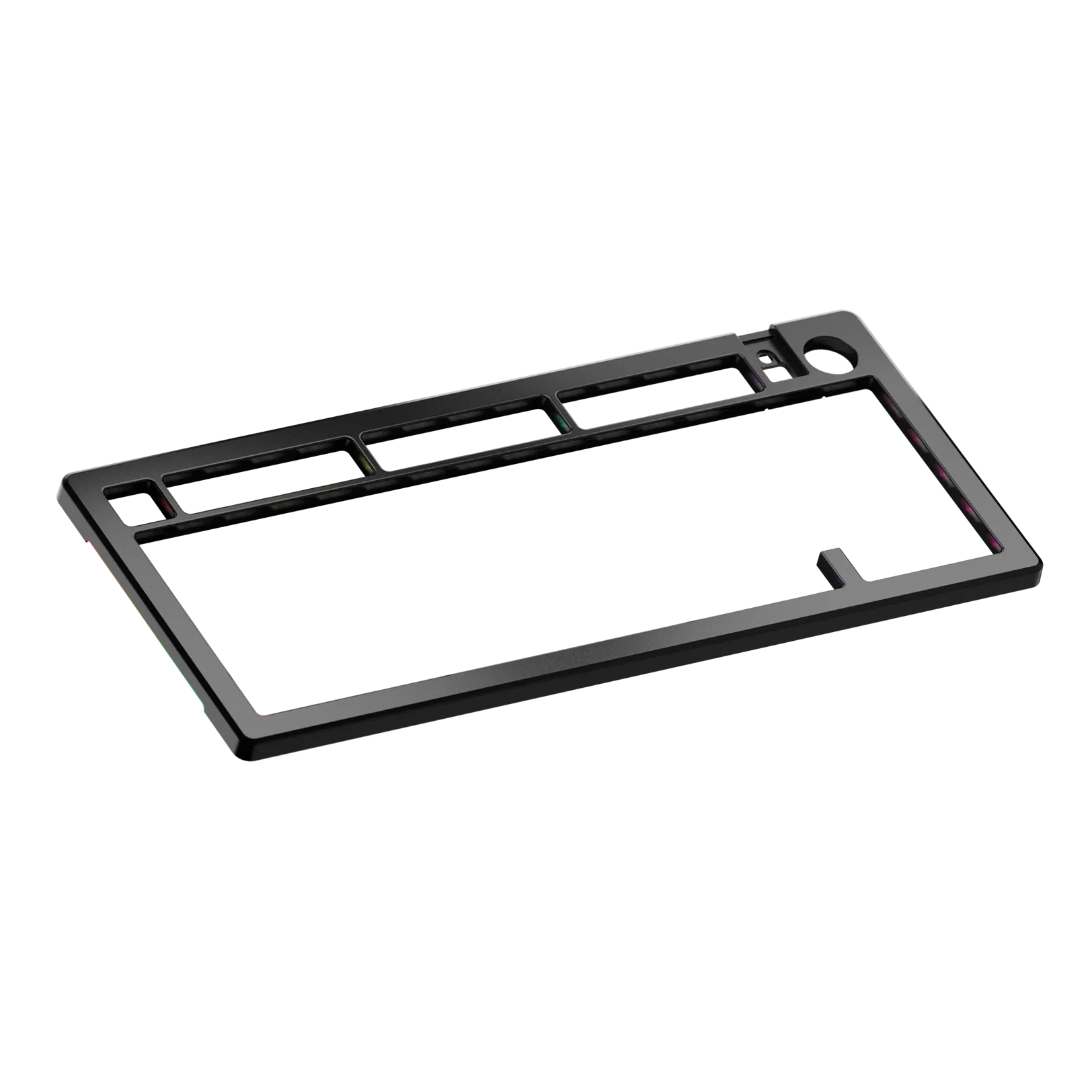 GMMK 3 75% Mechanical Keyboard Top Case - Premium Metal Black Frame for Gaming & Typing | Perfect for PC, Mac & Office Workspace Setup