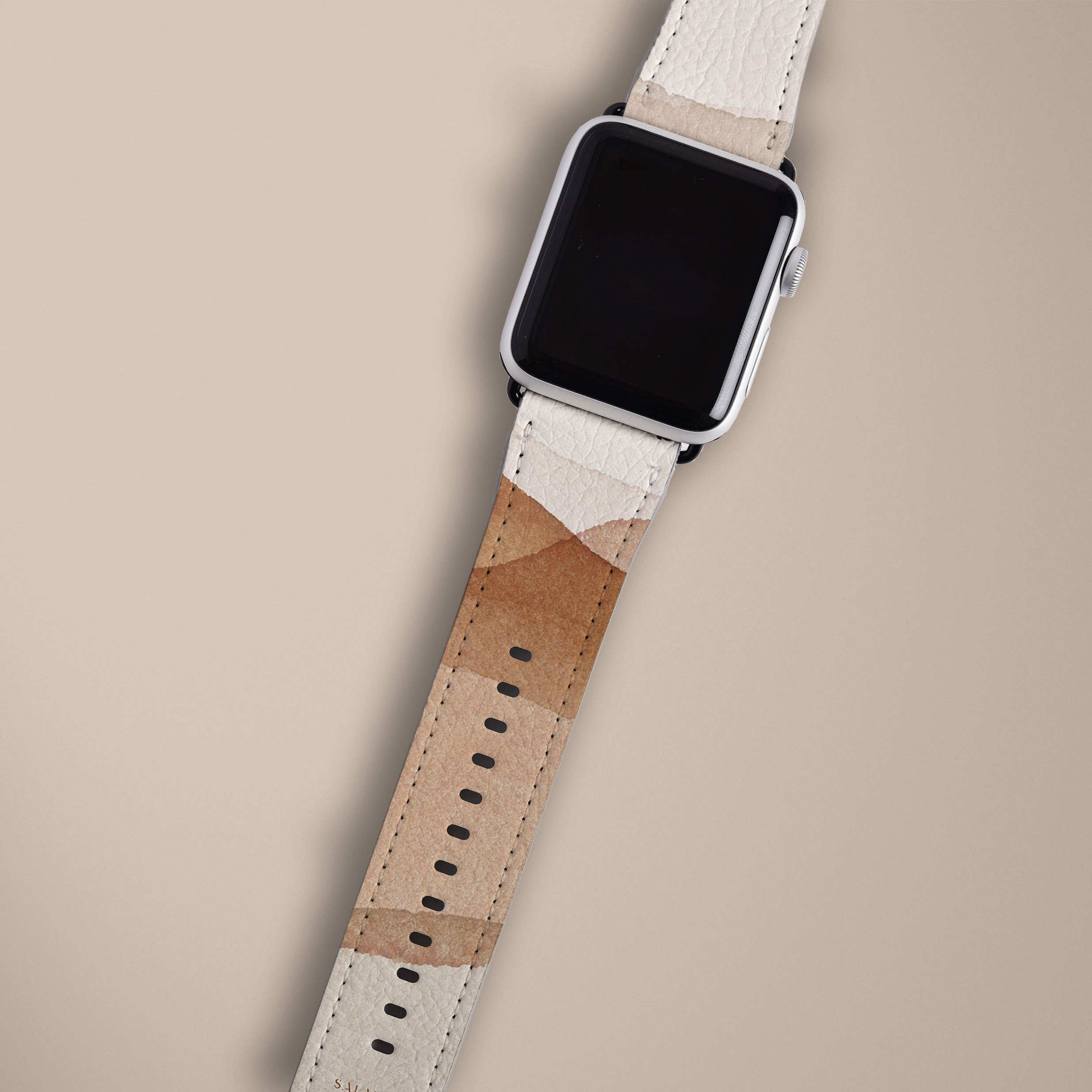 Premium Genuine Leather Watch Band for Men & Women - Durable & Comfortable Mojave Desert Inspired Design - Perfect for Outdoor Adventures, Hiking & Casual Wear