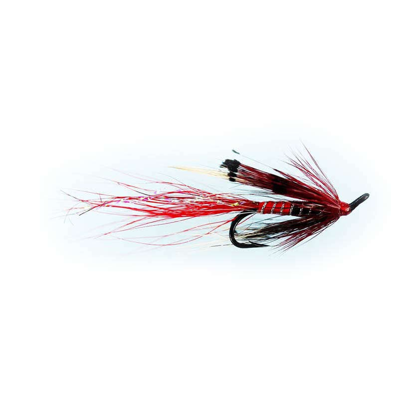 Premium Red Double Fly Fishing Lures - High-Quality Shrimp Imitation for Bass, Trout, and Saltwater Fishing - Perfect for Freshwater and Saltwater Angling Adventures