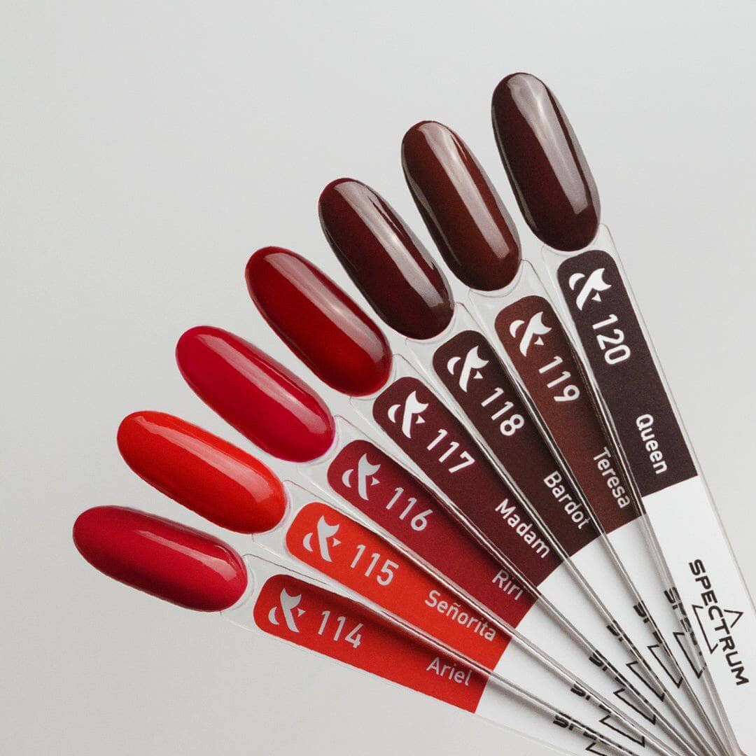 F.O.X Spectrum 117 Nail Polish (Vitrage Color) - 14ml Bottle - Long Lasting Gel Polish for Professional & Home Manicures - Perfect for Nail Salons, DIY Nail Art & Special Occasions