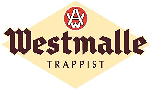 Authentic Trappist Belgian Beer Glass Set - Premium Abbey Chalice for Craft & Belgian Ales - Perfect for Home Bars, Pubs & Beer Tasting Events