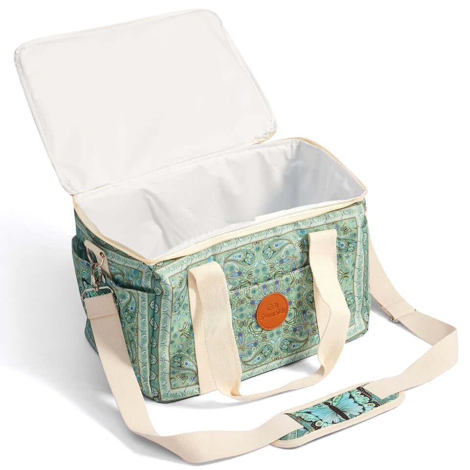 Butterfly Effect Insulated Cooler Bag - Portable Picnic, Beach, Camping & Outdoor Food Storage - Leakproof & Durable for Drinks, Lunch & Groceries
