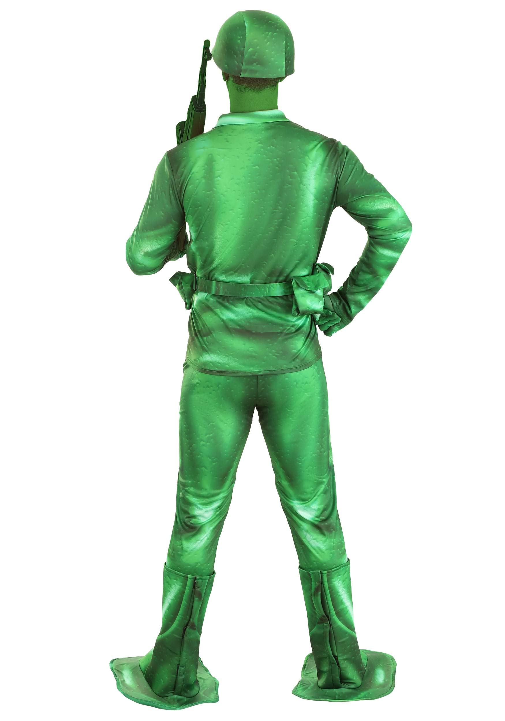 Best Plastic Army Man Costume for Adults - Military Halloween Cosplay, Party Outfit, LARP Costume - Perfect for Halloween, Cosplay Events & Themed Parties