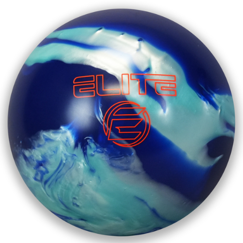 ELITE EZ Hook Reactive Pearl Teal/Blue Bowling Ball - High Performance for League Play & Tournament Bowling