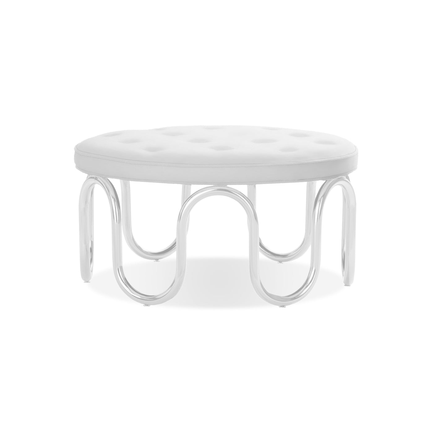 Scalinatella Ottoman - Modern Storage Ottoman with Tufted Top, Perfect for Living Room, Bedroom & Home Decor
