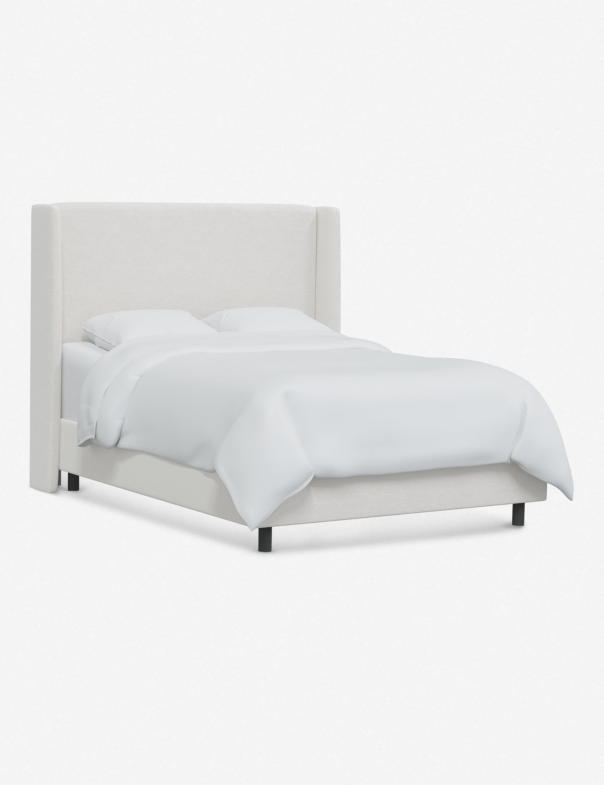 Adara Bed - Queen Size Modern Platform Bed Frame with Wooden Slats - Perfect for Bedroom, Guest Room & Apartment Furniture