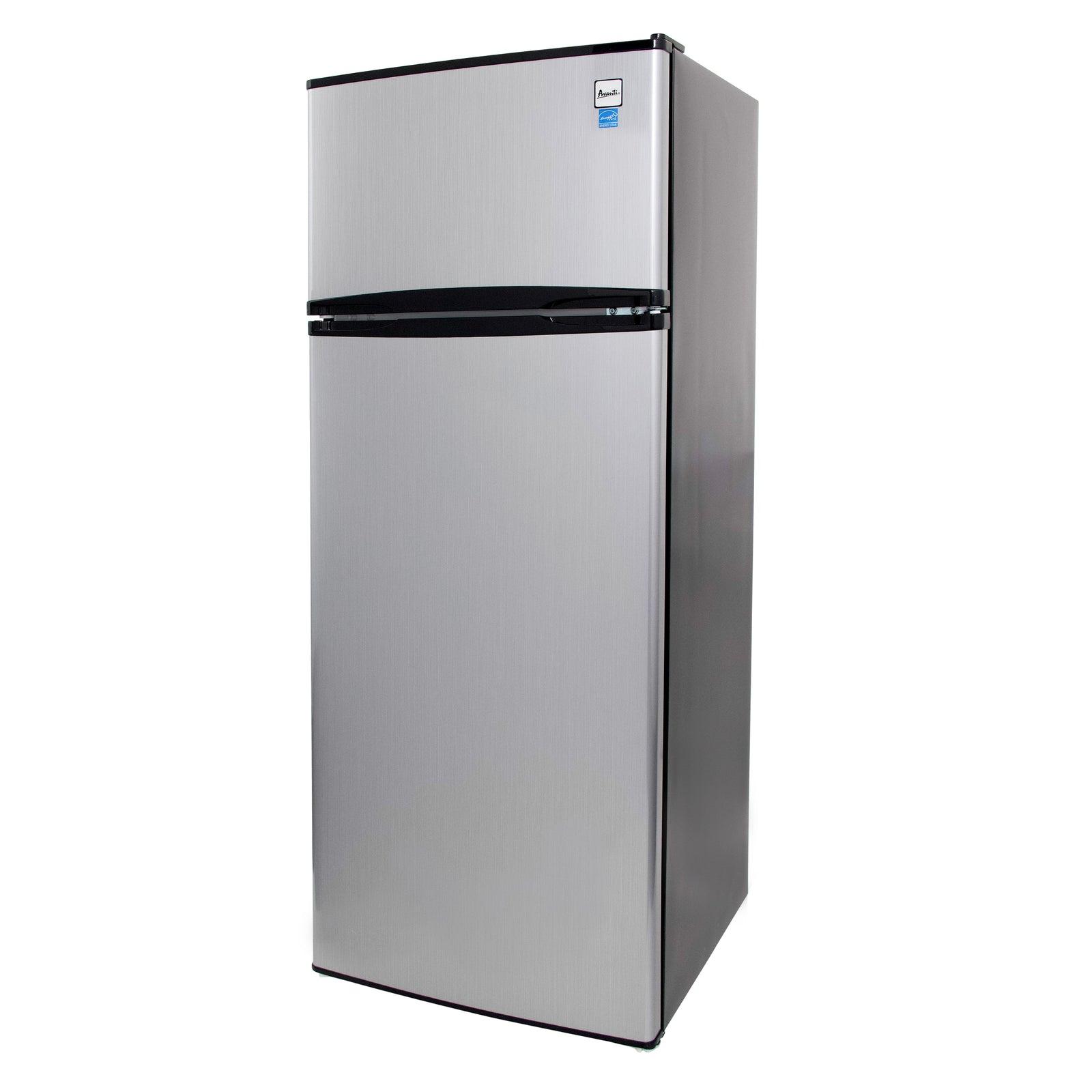 Avanti RA733B3S 7.3 Cu. Ft. Compact Refrigerator - Energy Efficient Apartment Fridge with Freezer for Small Spaces, Dorms & Studio Kitchens