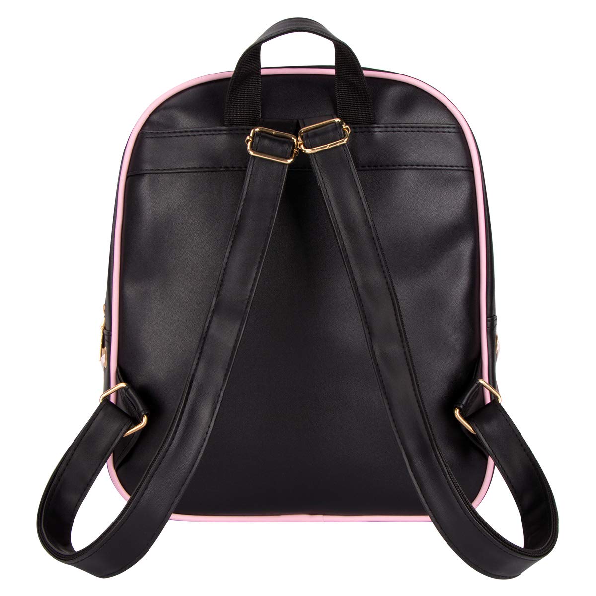 FF1 Candy Leather Bow Backpack - Clear Transparent Beach Bag for Girls, Kawaii Ita Bag for Conventions, School, Travel & Cosplay Accessories Storage