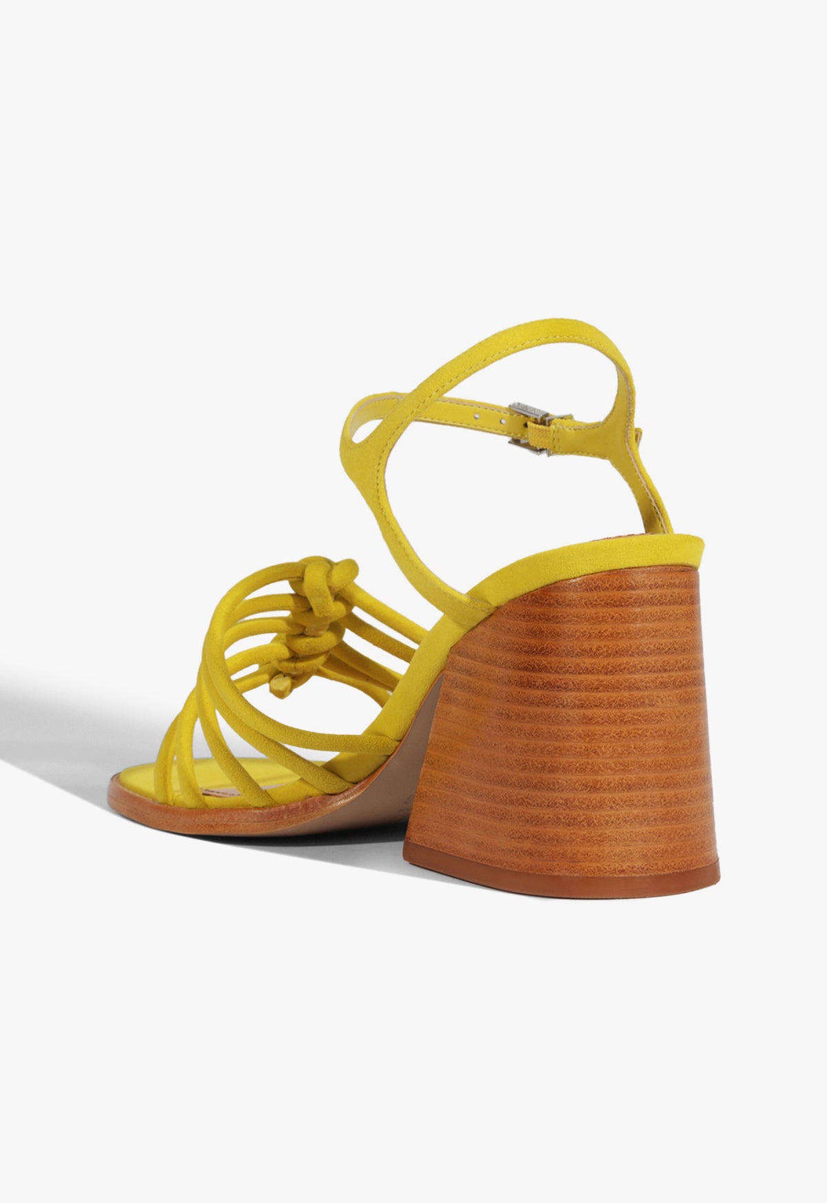 Stylish Sandy Suede Sandals with 2.5 Inch Heel - Women's Comfortable High Heel Shoes for Casual Wear & Summer Outfits