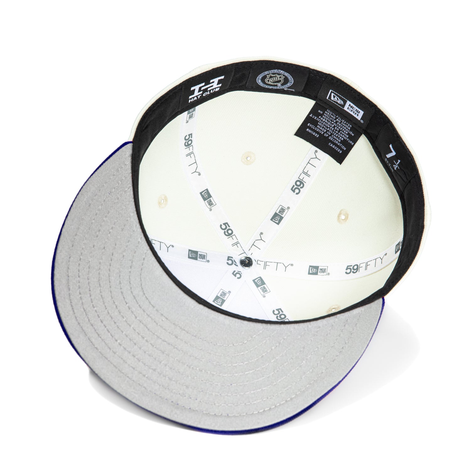 New Era 59Fifty Toronto Maple Leafs Snapback Hat - White & Royal Blue Adjustable Baseball Cap for Men & Women | Perfect for Sports Games, Streetwear Fashion & Everyday Wear