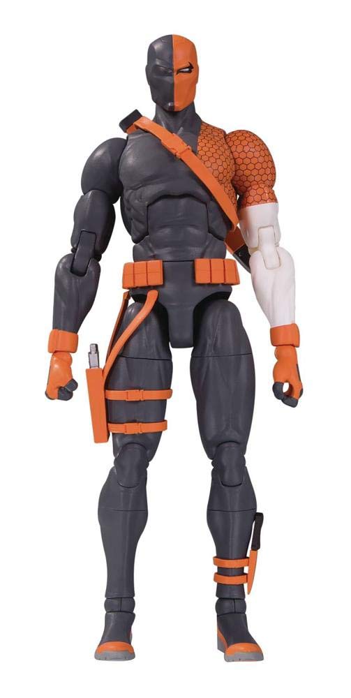 DC Essentials Deathstroke Action Figure - Premium 7-Inch Collectible Toy for DC Fans - Perfect for Display, Cosplay & Comic Book Collections