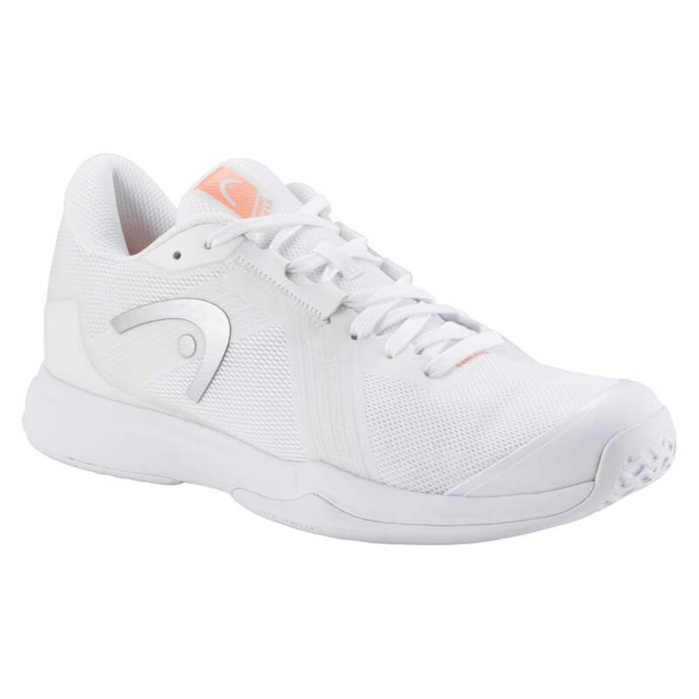 Head Sprint Team 4.0 Women's Tennis Shoes - Lightweight Performance Court Shoes for Women - White Athletic Shoes for Tennis, Training & Gym Workouts