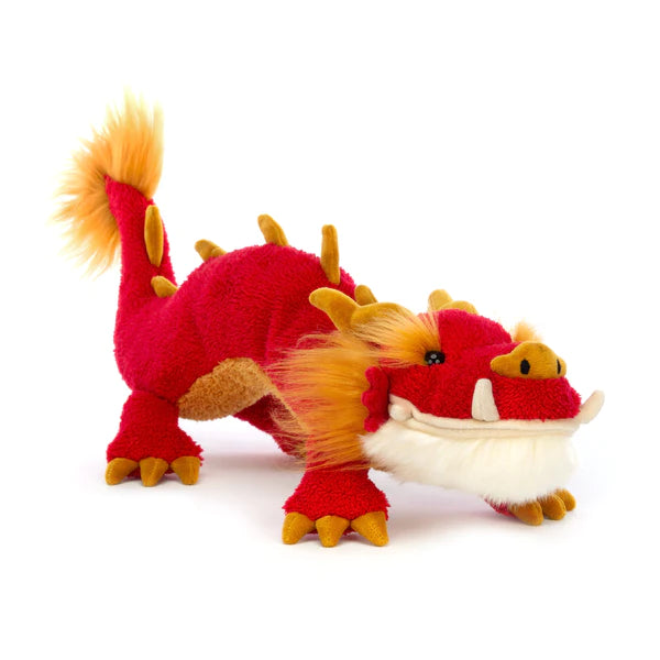 Jellycat Festival Dragon Plush Toy - Soft & Cuddly Stuffed Animal for Kids & Adults | Perfect for Gifts, Nursery Decor, and Comfort Companions