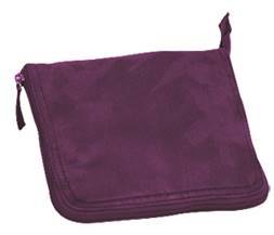 Footlogix Purple Suede Handbag for Women - Stylish Crossbody Purse with Adjustable Strap | Perfect for Work, Travel & Everyday Use