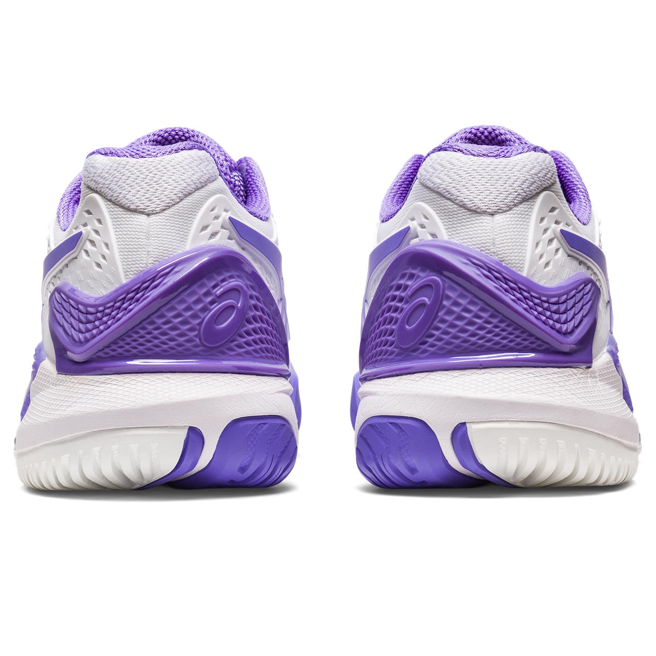 ASICS Gel Resolution 9 Women's Tennis Shoes - White/Amethyst | High-Performance Court Shoes for Women | Perfect for Competitive Tennis & Indoor Court Sports