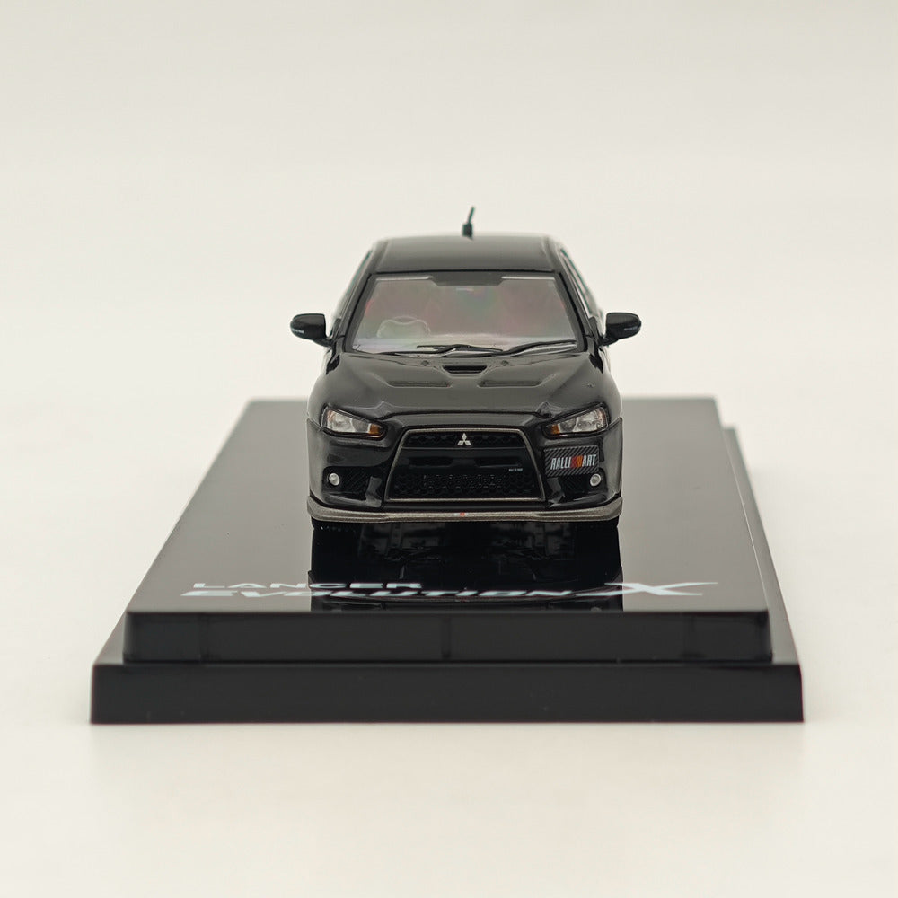 1/64 Scale Hobby Japan Mitsubishi Lancer Evolution X RALLIART Diecast Model Car - Limited Edition Collectible for Racing Enthusiasts & Display Showcase