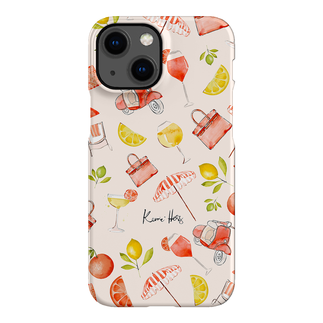 Stylish Positano Phone Case - Durable & Slim Protective Cover for iPhone & Samsung - Perfect for Travel, Work & Everyday Use