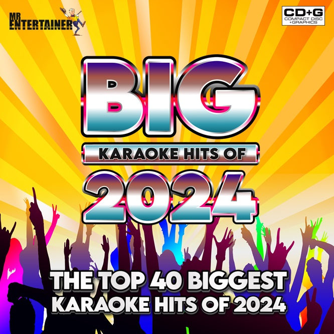 Mr Entertainer Big Karaoke Hits of 2024 - Top Sing-Along Songs for Parties & Home Entertainment