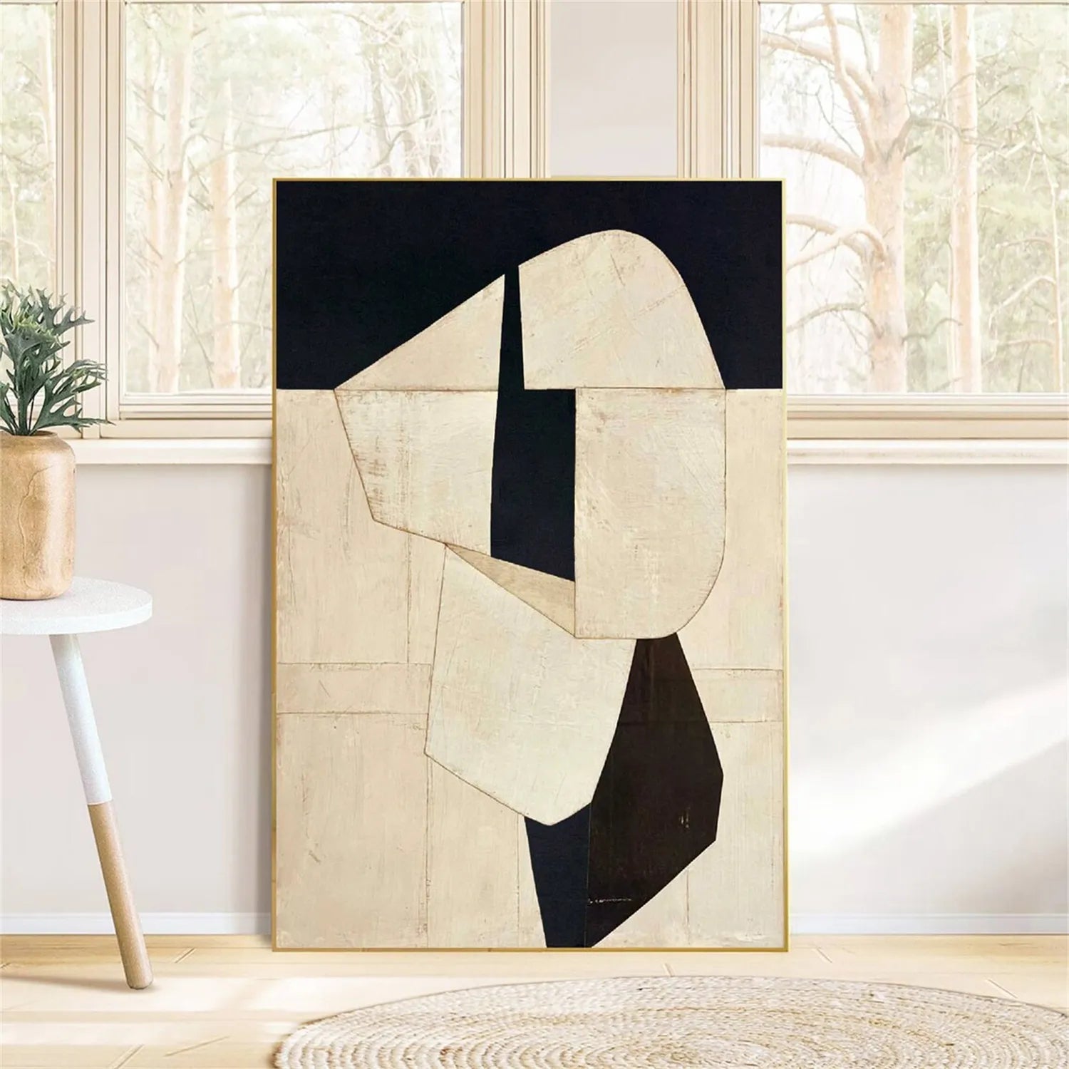 Abstract Tranquility Art Painting #WS157 - Modern Canvas Wall Art for Living Room, Bedroom & Office Decor