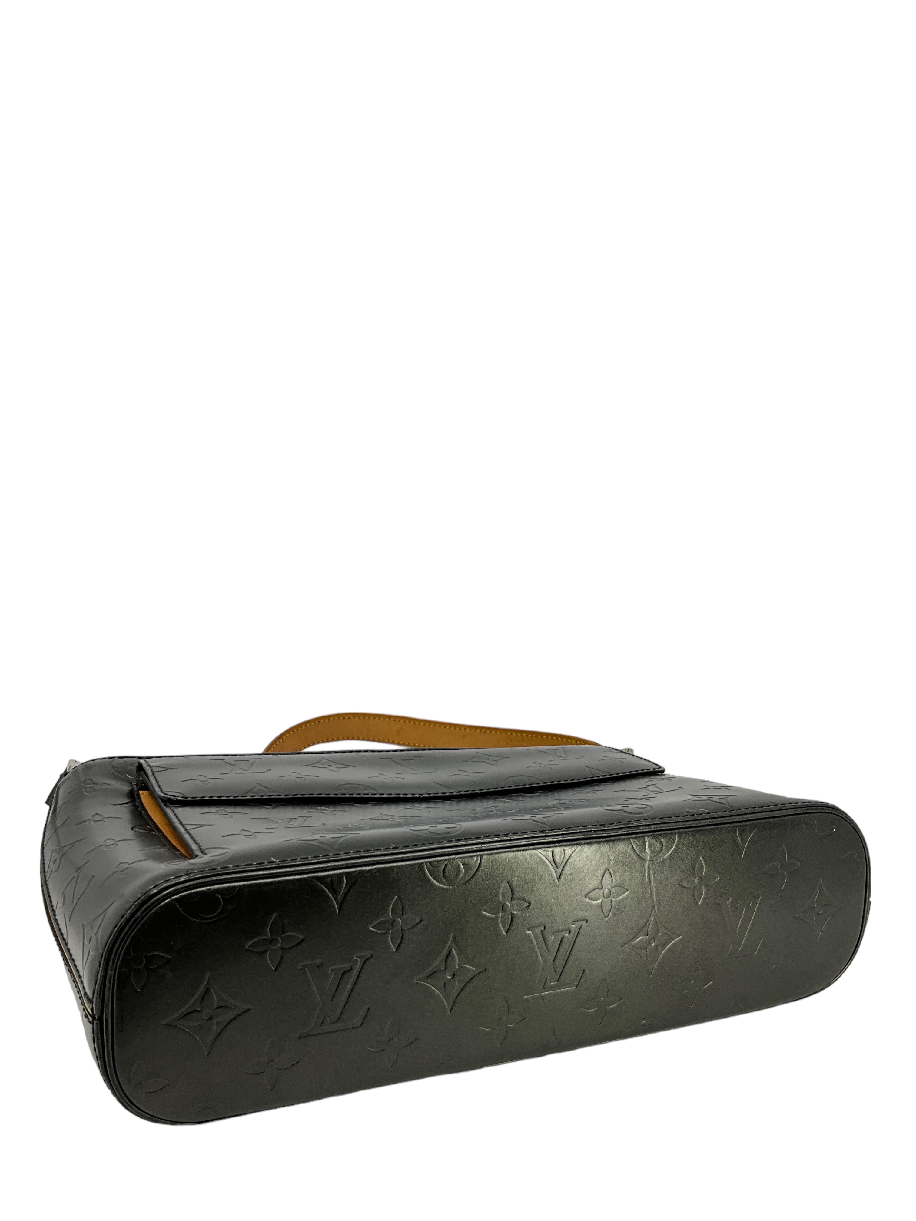 Authentic Louis Vuitton Allston Shoulder Bag in Dark Gray | Luxury Designer Crossbody Purse for Women | Perfect for Work, Travel & Evening Events