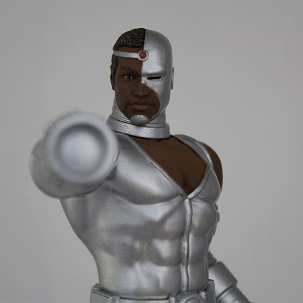 The New Teen Titans Cyborg Statue - Exclusive Collectible Figure for DC Comics Fans | Perfect for Display, Gifts & Comic Book Collections