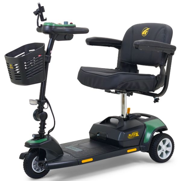 Golden Technologies Buzzaround XL 3-Wheel Mobility Scooter - Lightweight & Portable Electric Scooter for Adults & Seniors - Ideal for Shopping, Travel & Outdoor Activities