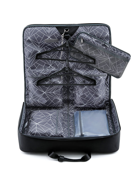 Tosca TCA265 Black Garment Bag for Travel & Storage - Durable Suit Cover for Clothes Protection