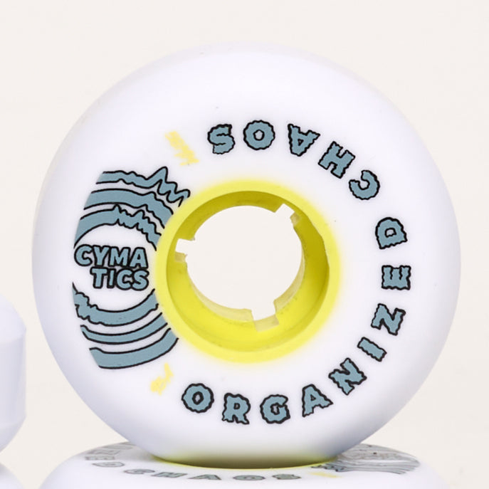 Cymatics Neutral Wave 58mm 95a Skateboard Wheels - Set of 4 | High-Performance Cruising & Street Skating Wheels for Smooth Rides