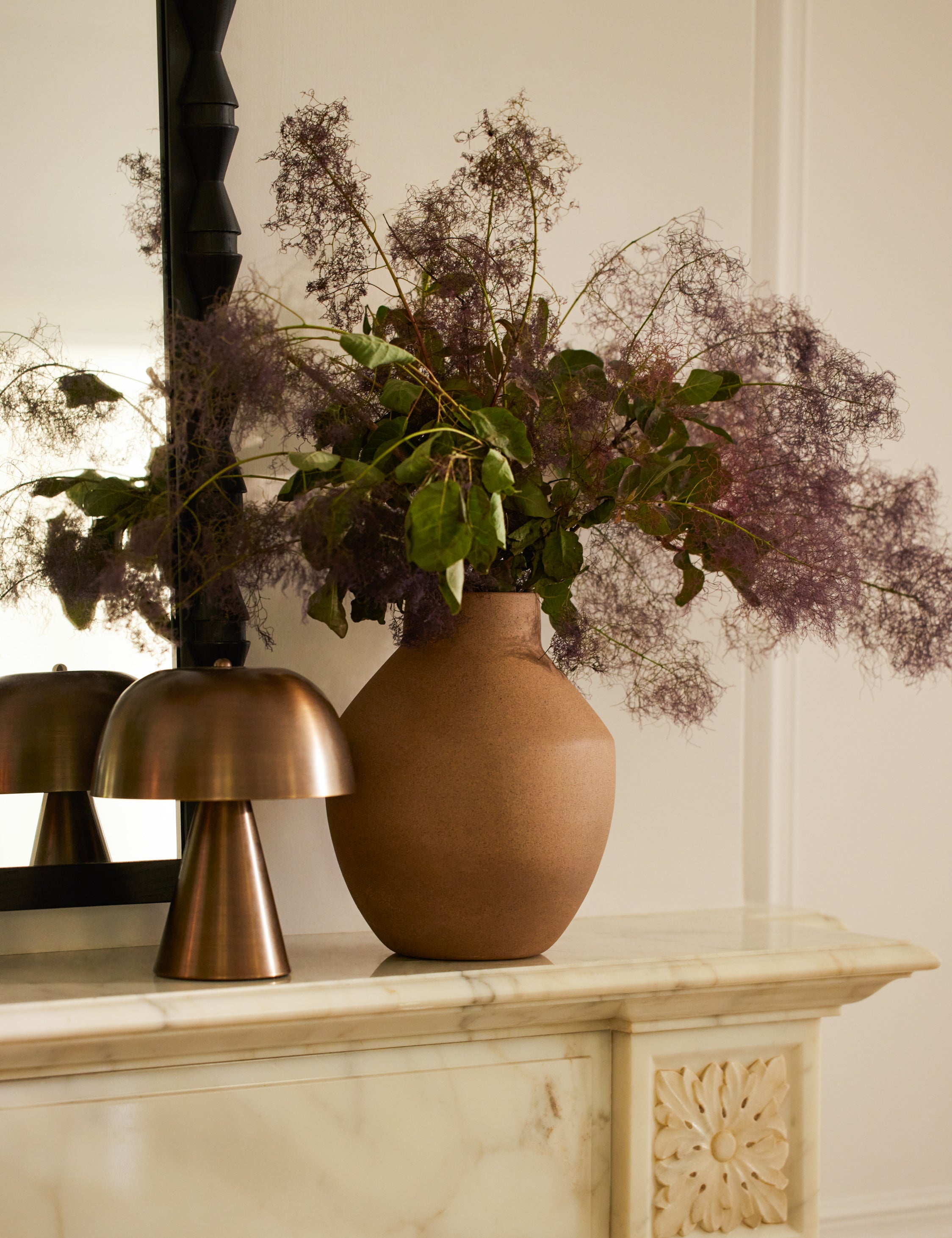 Egeo Vase by Al Centro Ceramica - Handcrafted Ceramic Home Decor for Living Room, Dining Table & Wedding Centerpieces