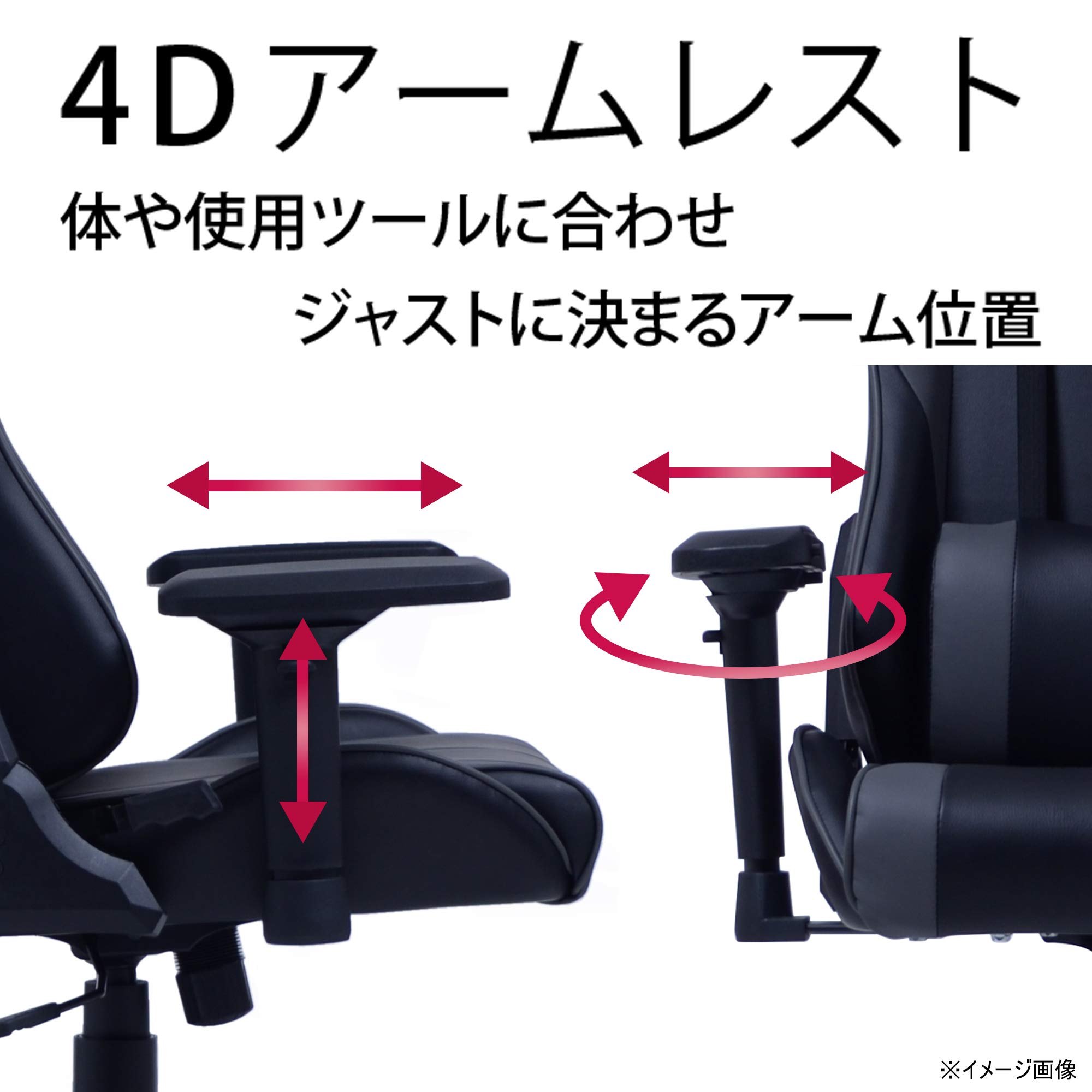 314688 Lucel Ergonomic Gaming Chair - Green, High Back Racing Style with Lumbar Support for PC & Office Use - Perfect for Gamers, Streamers & Home Office