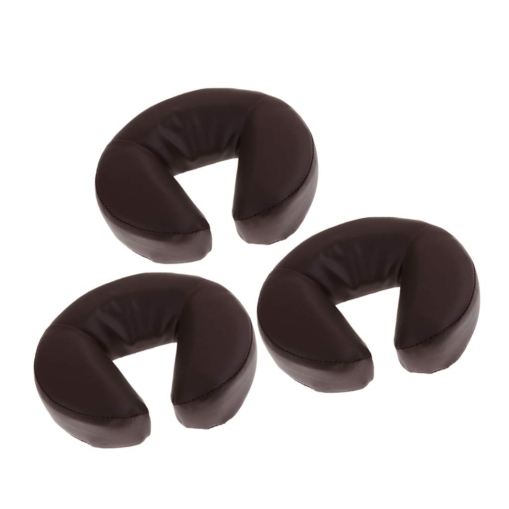 Harayaa 3X Extra Thick Foam Face Down Pillow - Acupuncture Massage Cradle Pillow for Chiropractic, Spa & Facial Treatments - Perfect for Massage Tables, Spa Sessions & Relaxation Therapy