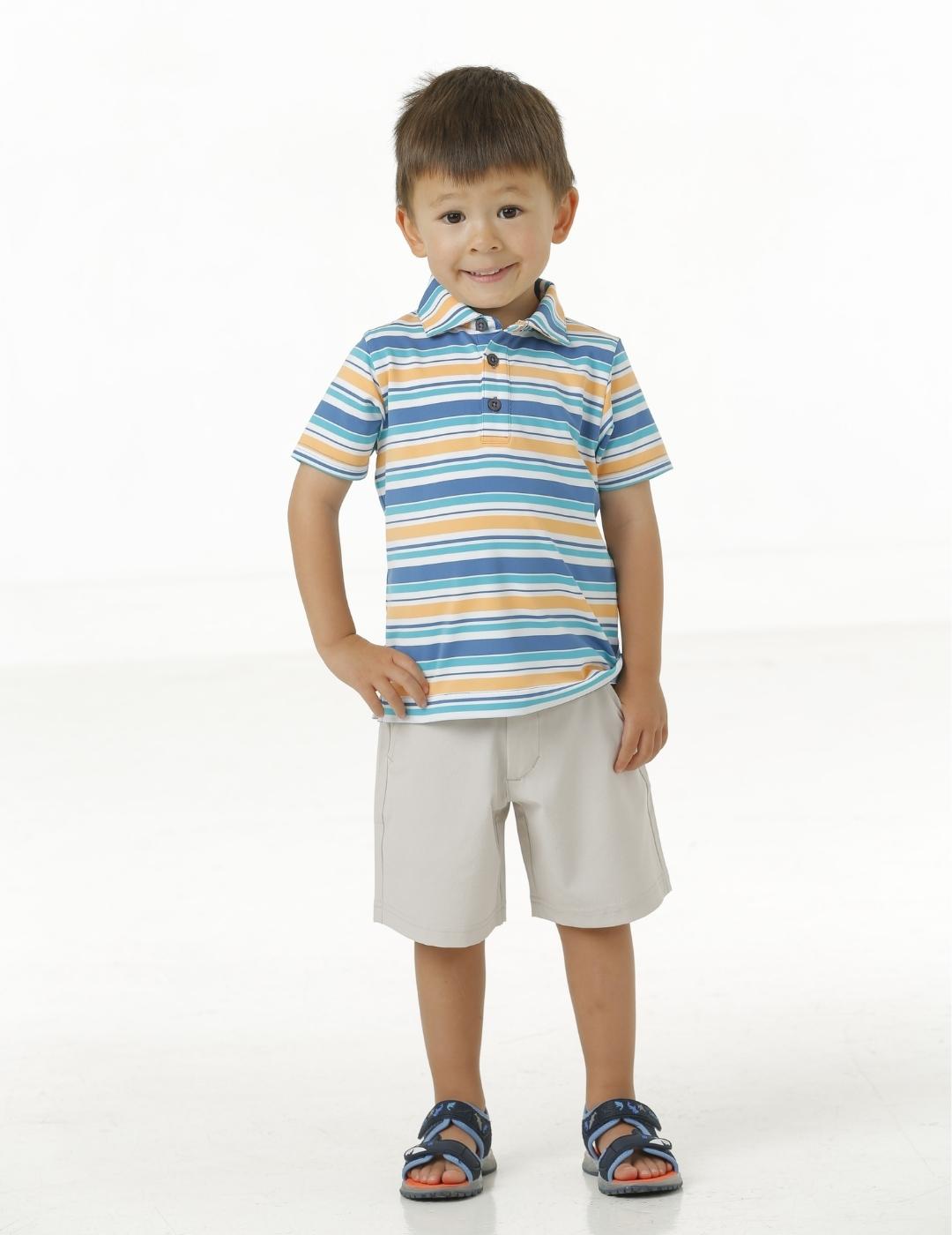 Nash Boys' Toddler Shorts - Soft Cotton Elastic Waist Comfortable Playwear for Active Kids - Perfect for Playdates, Daycare & Outdoor Adventures