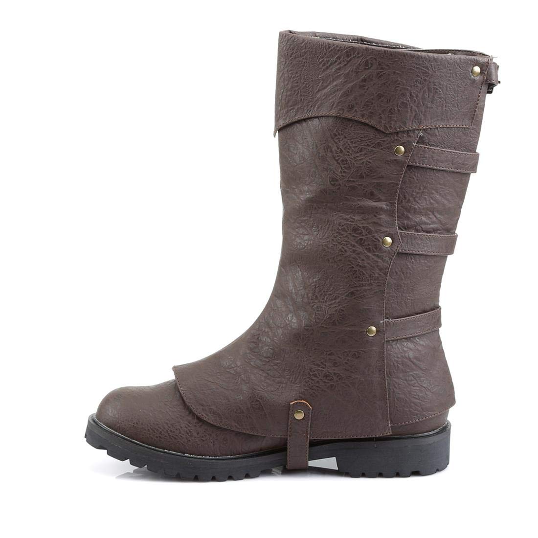 Gotham Engineer Boots for Men - Durable Leather Work Boots with Steel Toe & Slip-Resistant Sole - Perfect for Construction, Motorcycle Riding & Outdoor Work
