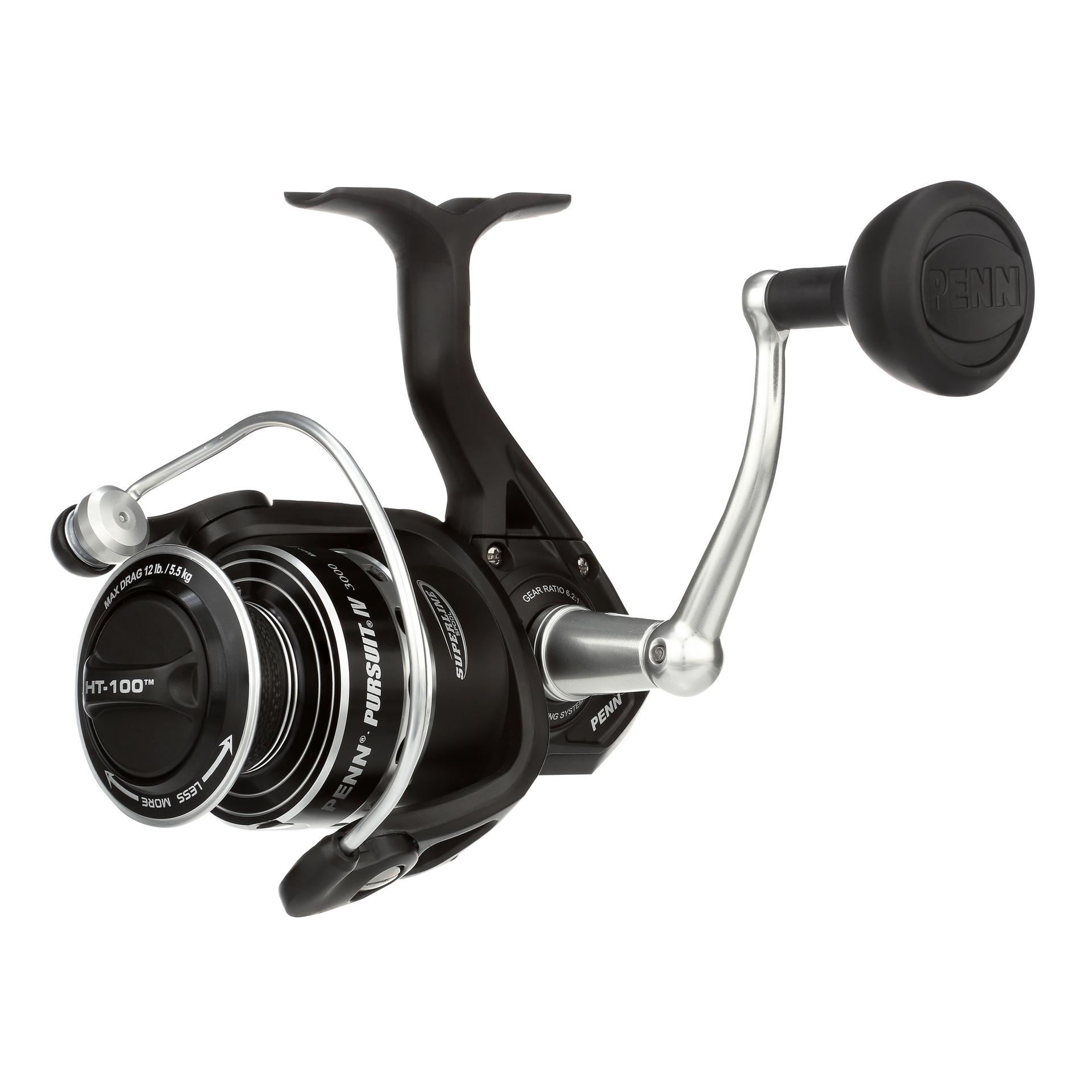Pursuit® IV Spinning Reel - High Performance Saltwater Fishing Reel with Smooth Drag System | Perfect for Offshore, Inshore, and Surf Fishing Adventures