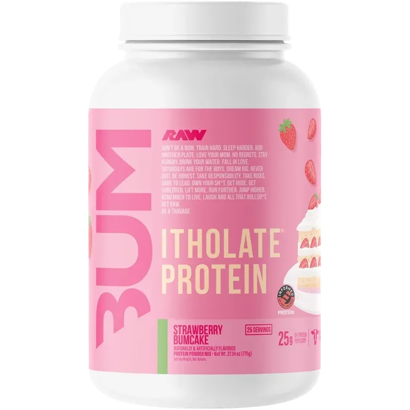 CBUM Itholate Protein Powder by RAW Nutrition - Premium Whey Isolate for Muscle Recovery & Growth - Ideal for Post-Workout, Gym, Fitness & Bodybuilding
