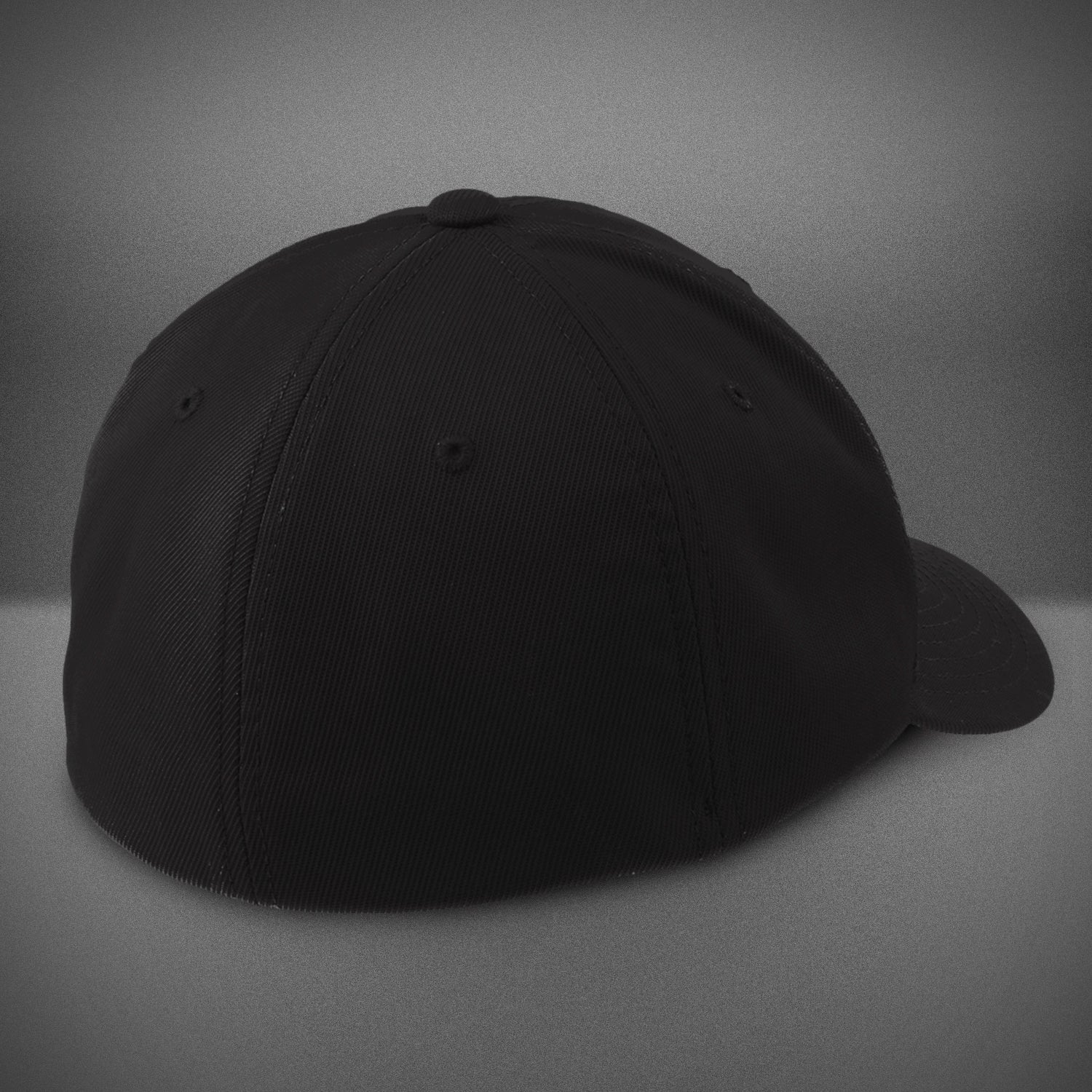 Motiv Flexfit Performance Cap - Adjustable Baseball Hat for Men & Women - Black - Perfect for Running, Golf, and Outdoor Activities