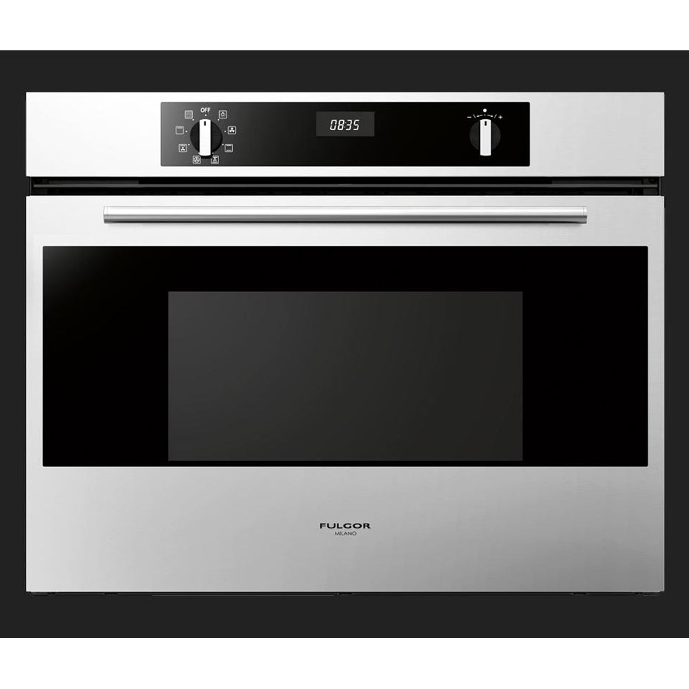 Fulgor Milano 30 Inch Stainless Steel Electric Single Wall Oven with Convection & Easy Clean Technology - F1SP30S3 - Perfect for Modern Kitchens & Gourmet Cooking